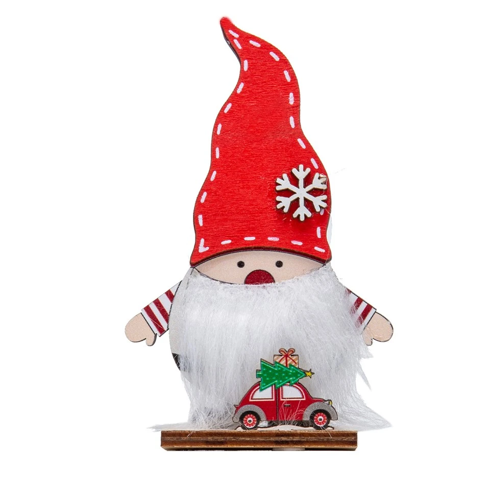 Decoração DIY de Papai Noel de Natal