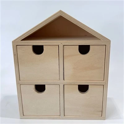 House House - Shaped Four - Gabinete de gaveta